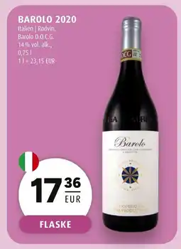 Scandinavian Park BAROLO 2020 erbjuda