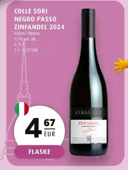 Scandinavian Park COLLE SORI Negro passo zinfandel 2024 erbjuda