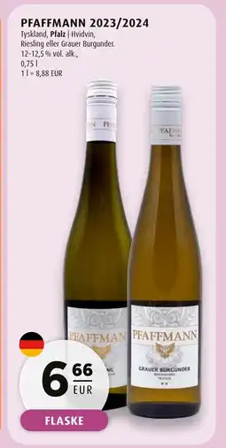 Scandinavian Park PFAFFMANN 2023/2024 erbjuda