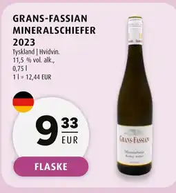 Scandinavian Park GRANS-FASSIAN Mineralschiefer 2023 erbjuda