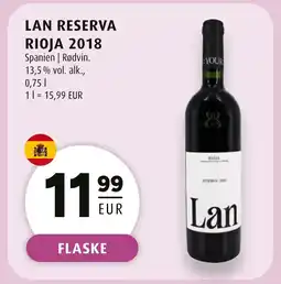 Scandinavian Park LAN Reserva rioja 2018 erbjuda