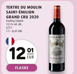 Scandinavian Park TERTRE DU MOULIN Saint-émilion grand cru 2020 erbjuda