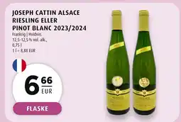 Scandinavian Park Joseph cattin alsace riesling eller pinot blanc 2023/2024 erbjuda