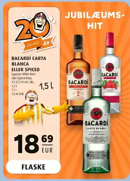 Scandinavian Park BACARDÍ Carta blanca eller spiced erbjuda
