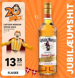 Scandinavian Park CAPTAIN MORGAN Spiced gold erbjuda