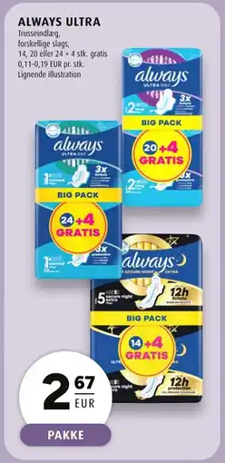 Scandinavian Park ALWAYS Ultra erbjuda