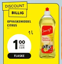 Scandinavian Park Opvaskemiddel citrus erbjuda