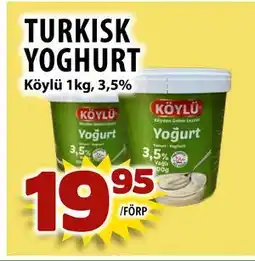 Matvärlden Tensta TURKISK YOGHURT erbjuda