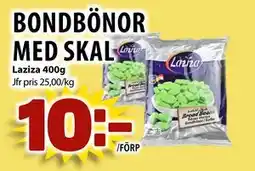 Matvärlden Tensta BONDBÖNOR MED SKAL erbjuda