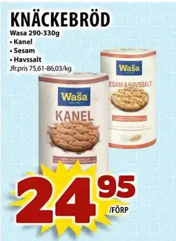 Matvärlden Tensta KNÄCKEBRÖD erbjuda