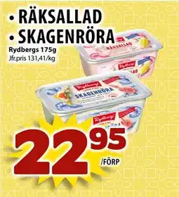 Matvärlden Tensta RÄKSALLAD • SKAGENRÖRA erbjuda