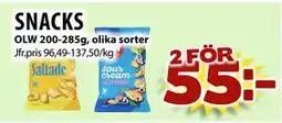 Matvärlden Tensta SNACKS erbjuda