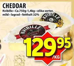 Matvärlden Tensta CHEDDAR erbjuda