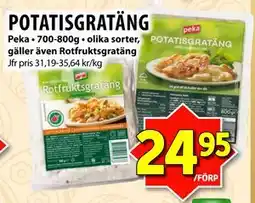 Matvärlden Tensta POTATISGRATÄNG erbjuda