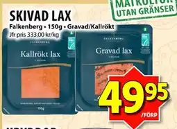 Matvärlden Tensta SKIVAD LAX erbjuda