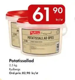 Snabbgross RYDBERGS Potatissallad erbjuda