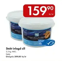 Snabbgross FELDTS Stekt inlagd sill erbjuda