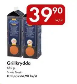Snabbgross SANTA MARIA Grillkrydda erbjuda