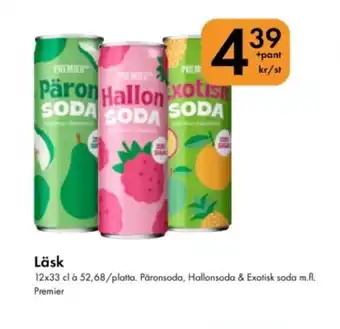 Snabbgross PREMIER Läsk erbjuda