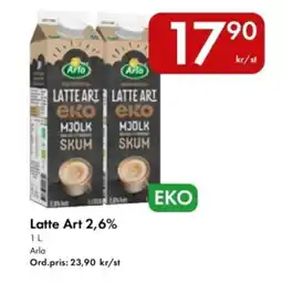 Snabbgross ARLA Latte art 2,6% erbjuda