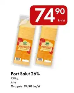 Snabbgross ARLA Port salut 26% erbjuda