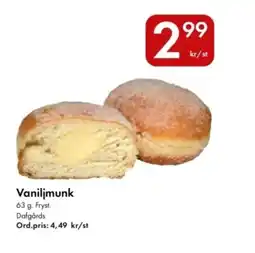 Snabbgross Vaniljmunk erbjuda