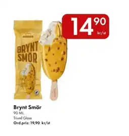 Snabbgross TRIUMF GLASS Brynt smör erbjuda