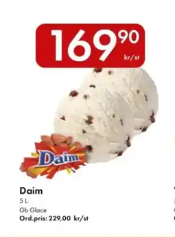 Snabbgross DAIM erbjuda