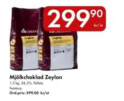 Snabbgross FEMTORP Mjölkchoklad zeylon erbjuda