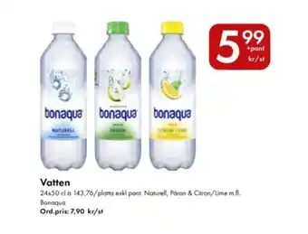 Snabbgross BONAQUA Vatten erbjuda