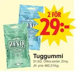 Matöppet Tuggummi erbjuda