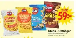 Matöppet Chips - Ostbågar erbjuda