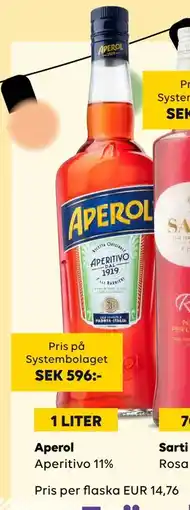 Border Shop Aperol, EUR 25.5 erbjuda