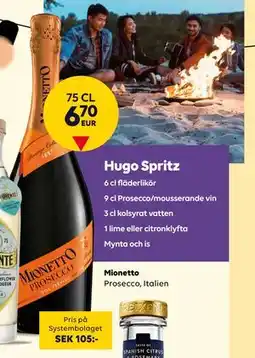 Border Shop Mionetto, EUR 6.7 erbjuda