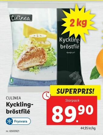 Lidl Kyckling bröstfilé erbjuda