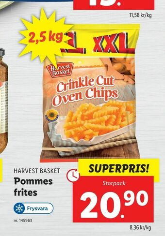 Lidl Pommes frites erbjuda