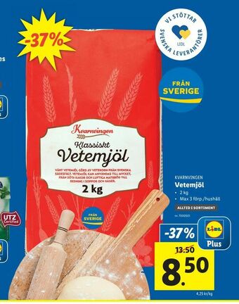 Vetemjöl