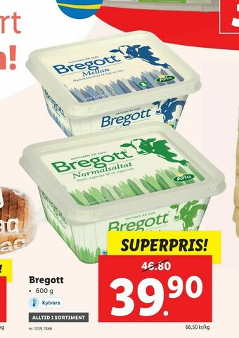 Lidl Bregott erbjuda
