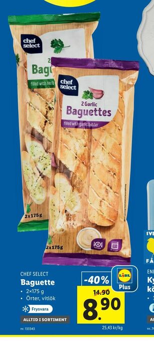 Lidl Baguette erbjuda
