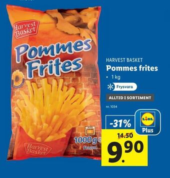 Lidl Pommes frites erbjuda