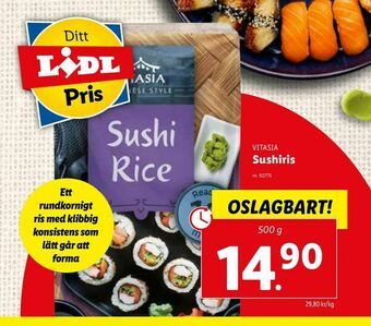 Lidl Sushiris erbjuda