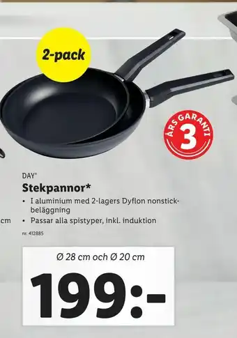 Lidl Stekpannor erbjuda