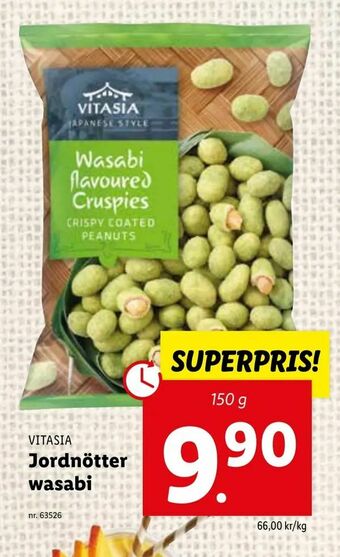 Lidl Jordnötter wasabi erbjuda
