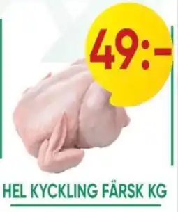 Abbe Market Hel kyckling färsk erbjuda