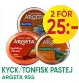 Abbe Market Argeta Kyck/tonfisk pastej erbjuda