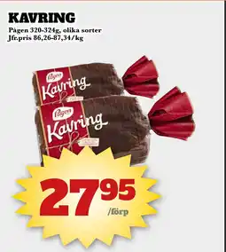 Bonum Matmarknad Pågen Kavring erbjuda