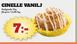 Bonum Matmarknad Cinelle vanilj erbjuda