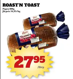 Bonum Matmarknad Pågen Roast'n toast erbjuda