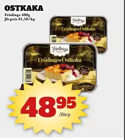 Bonum Matmarknad Frödinge Ostkaka erbjuda