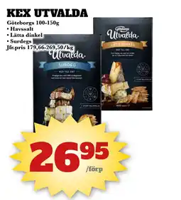 Bonum Matmarknad Göteborgs Kex utvalda erbjuda